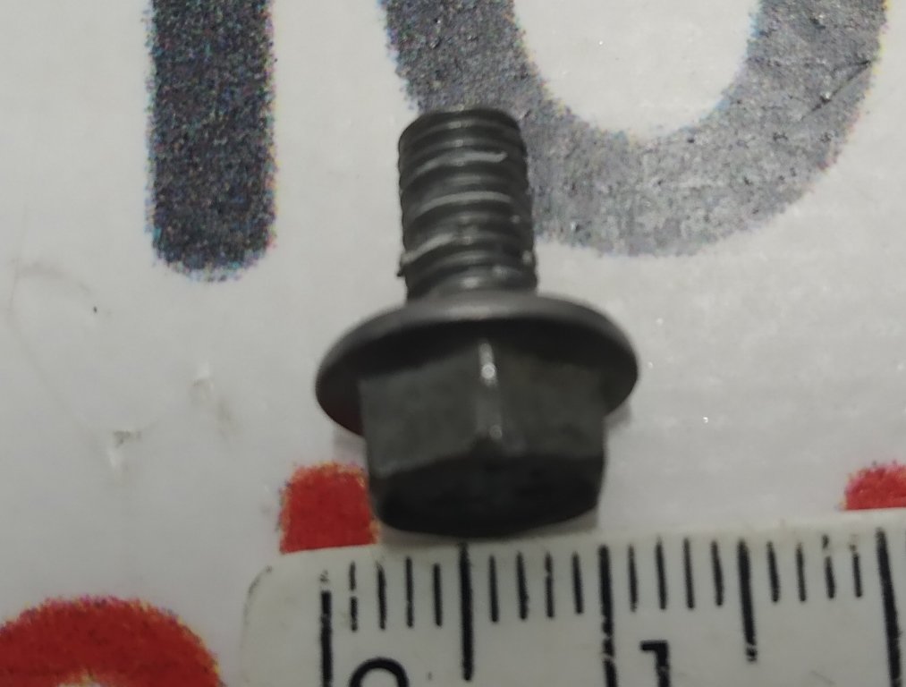 3 1015872-00-A Perno SCR M5X10 HEX FLNG STL8.8 ZN-NI PATCH Tesla modelo XS REST 1015872-00-A